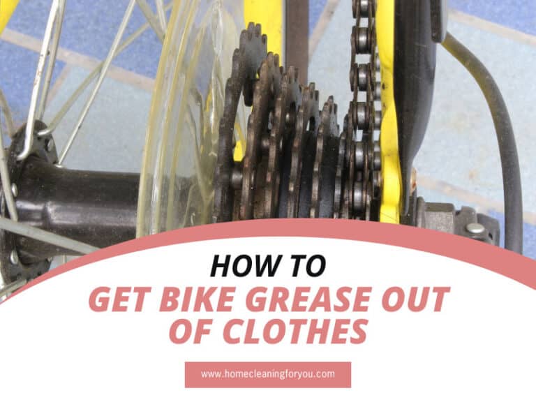 How To Get Bike Grease Out Of Clothes