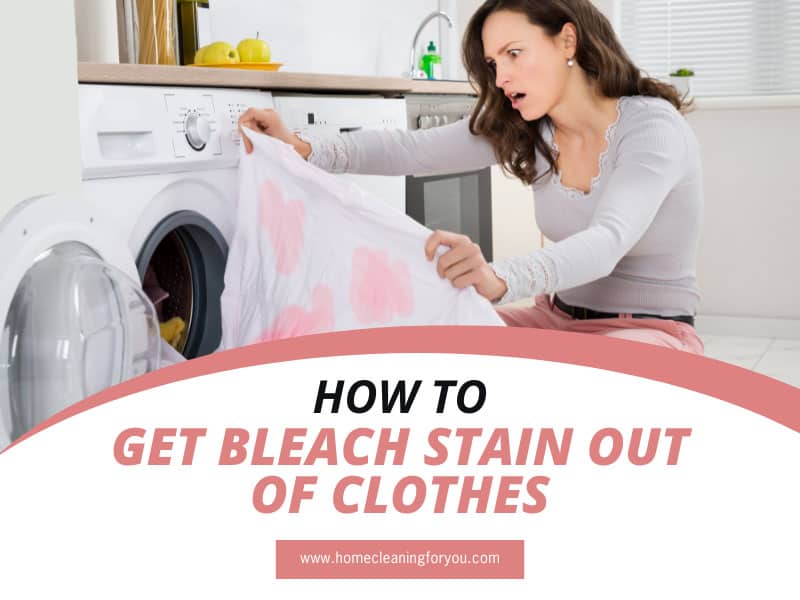 How To Get Bleach Stain Out Of Clothes