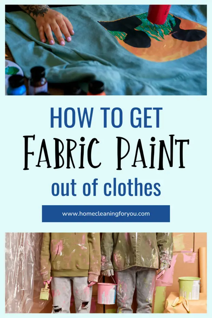 How To Get Fabric Paint Out Of Clothes