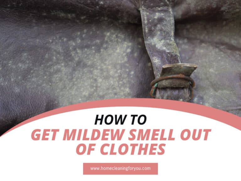 How To Get Mildew Smell Out Of Clothes