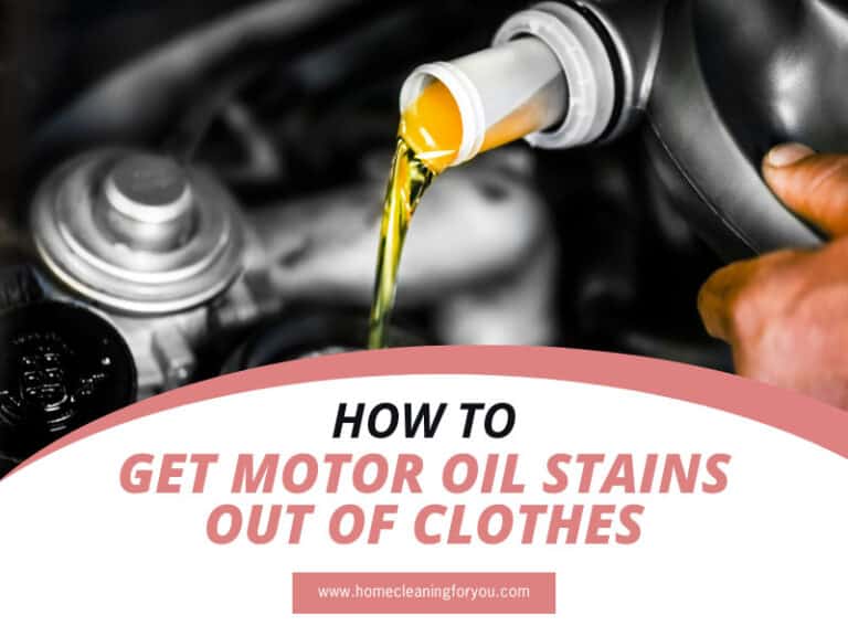 How To Get Motor Oil Stains Out Of Clothes