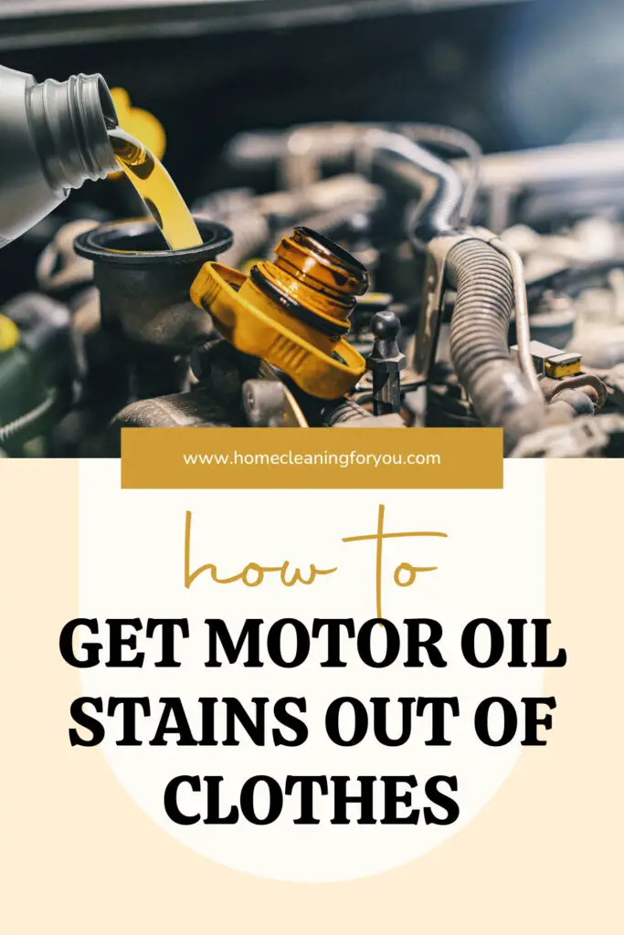 How To Get Motor Oil Stains Out Of Clothes