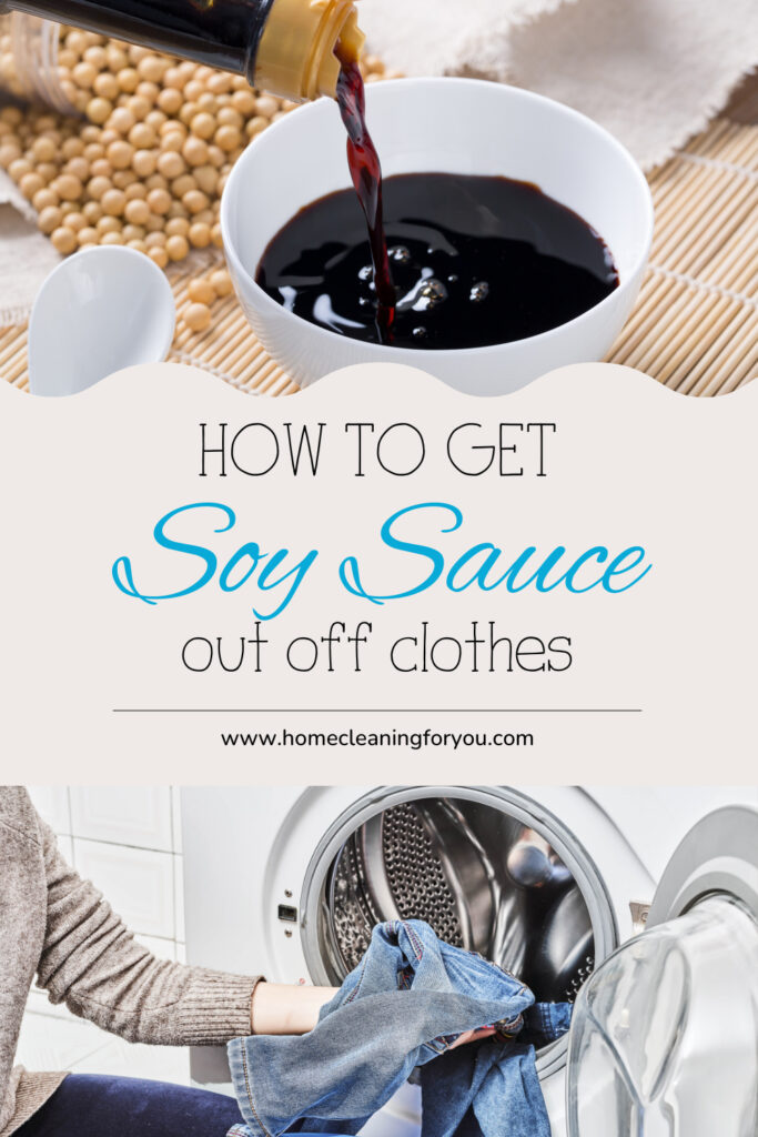 How To Get Soy Sauce Out Of Clothes