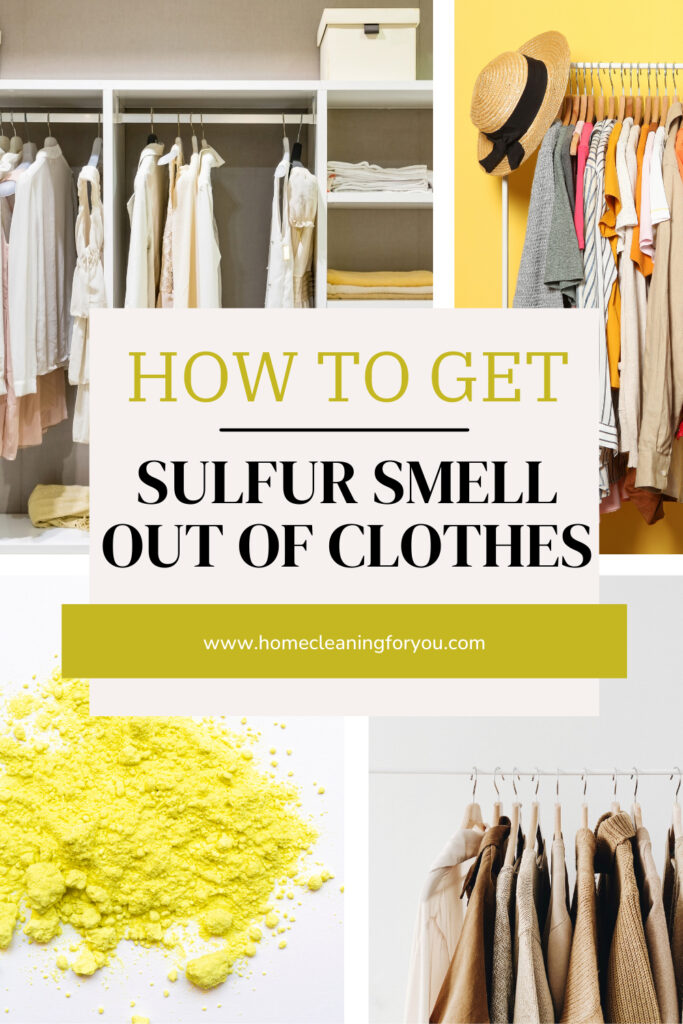 How To Get Sulfur Smell Out Of Clothes