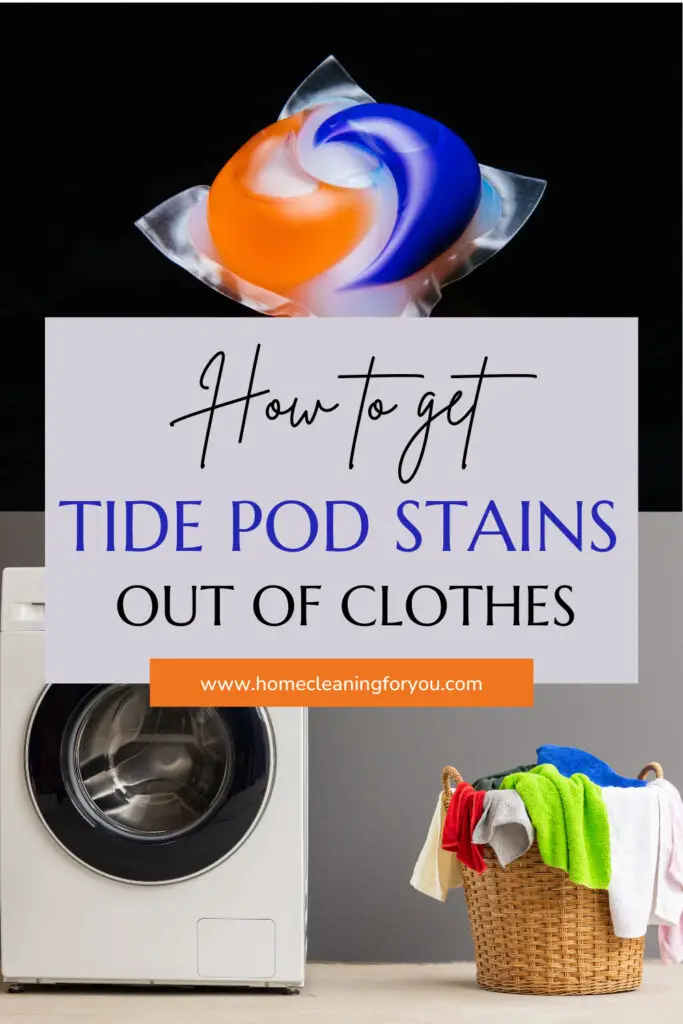 How To Get Tide Pod Stains Out Of Clothes