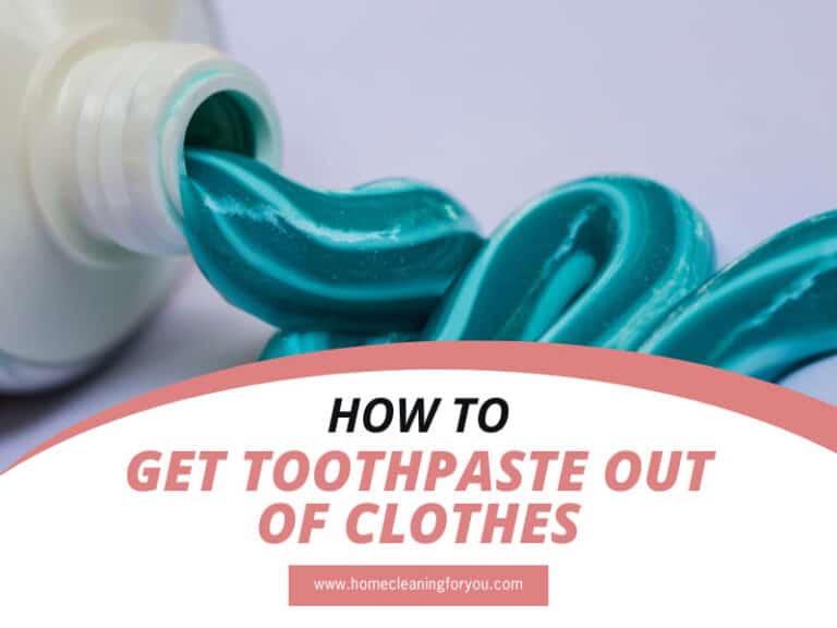 How To Get Toothpaste Out Of Clothes