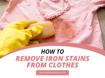 How To Remove Iron Stains From Clothes