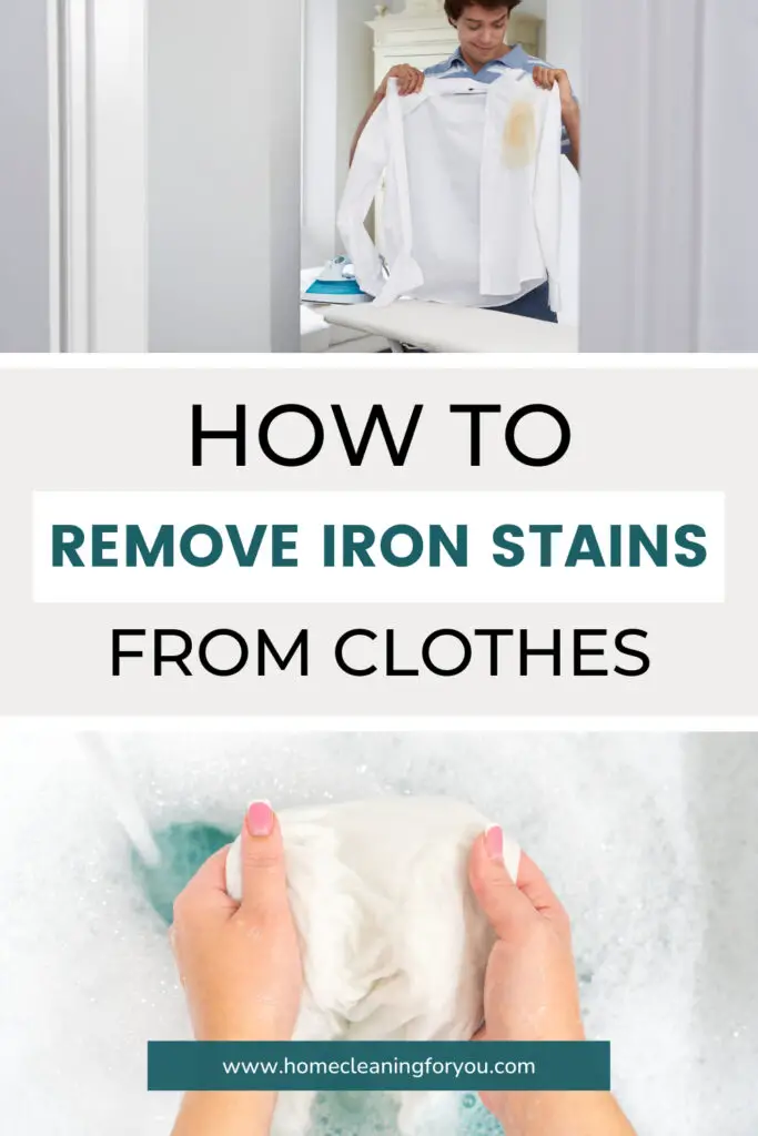 How To Remove Iron Stains From Clothes