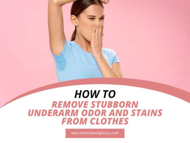 How To Remove Stubborn Underarm Odor And Stains From Clothes