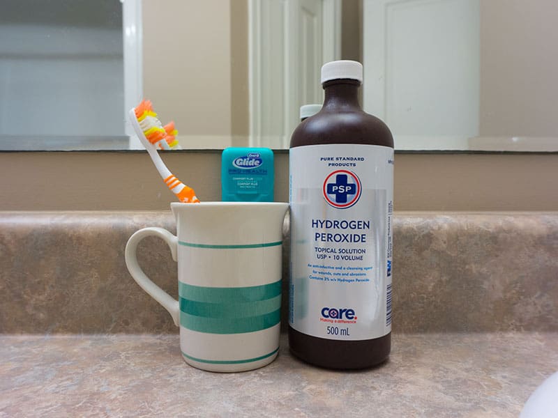Hydrogen Peroxide Is Cleaning Solution