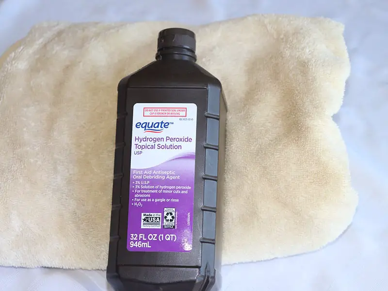 Hydrogen Peroxide Is Eliminating Stains