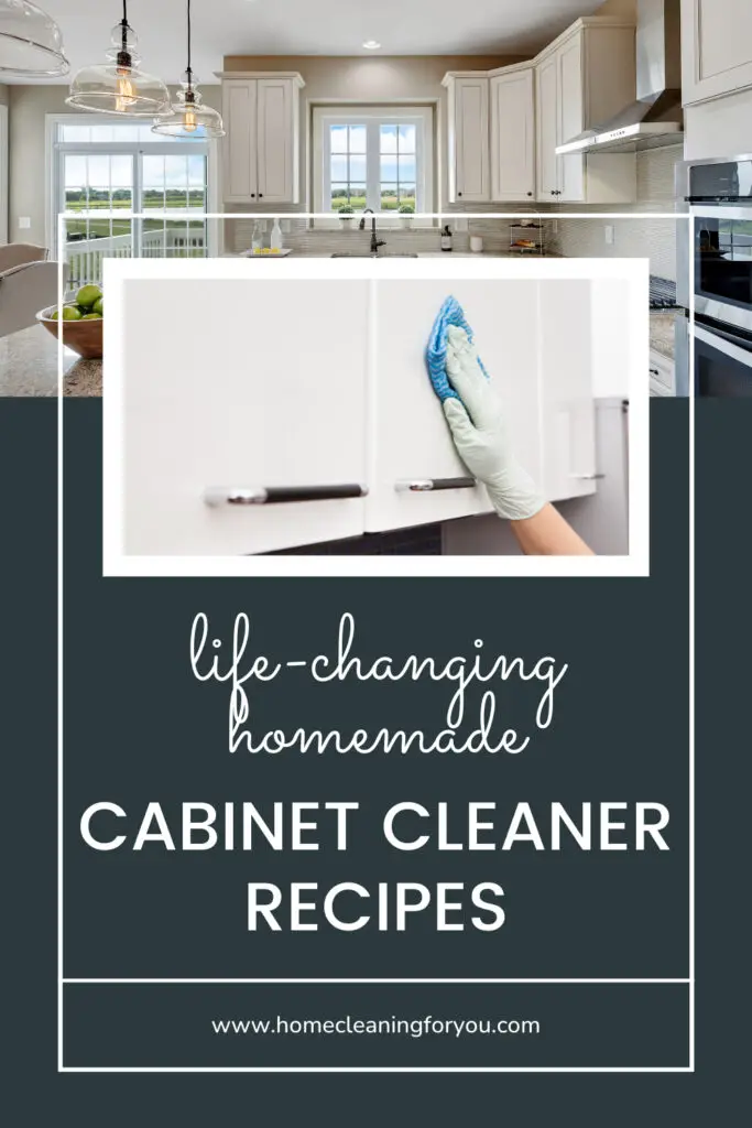 Homemade Cabinet Cleaner