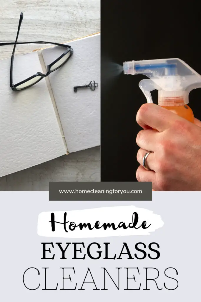 Homemade Eyeglass Cleaners