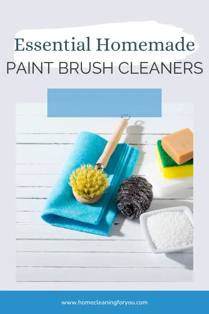 Homemade Paint Brush Cleaners