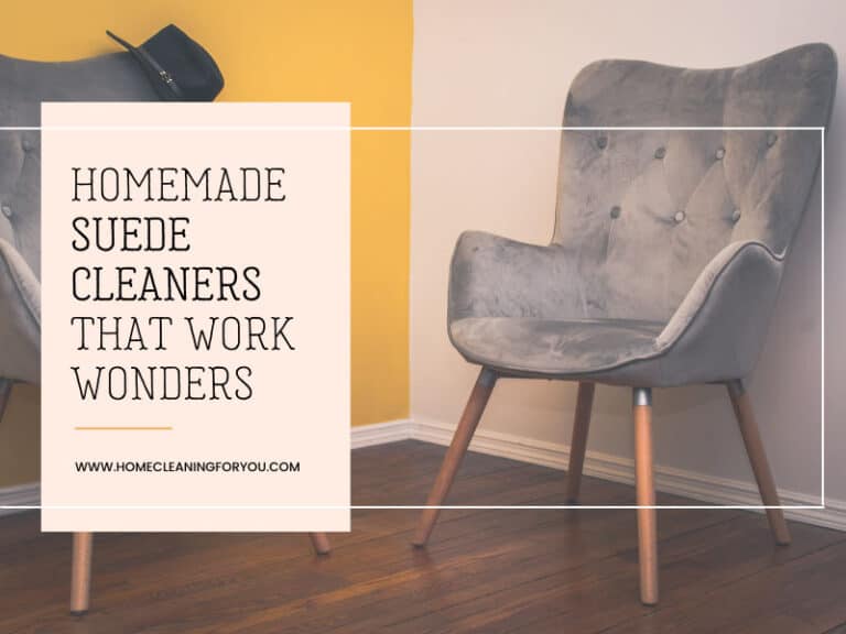 Homemade Suede Cleaners That Work Wonders