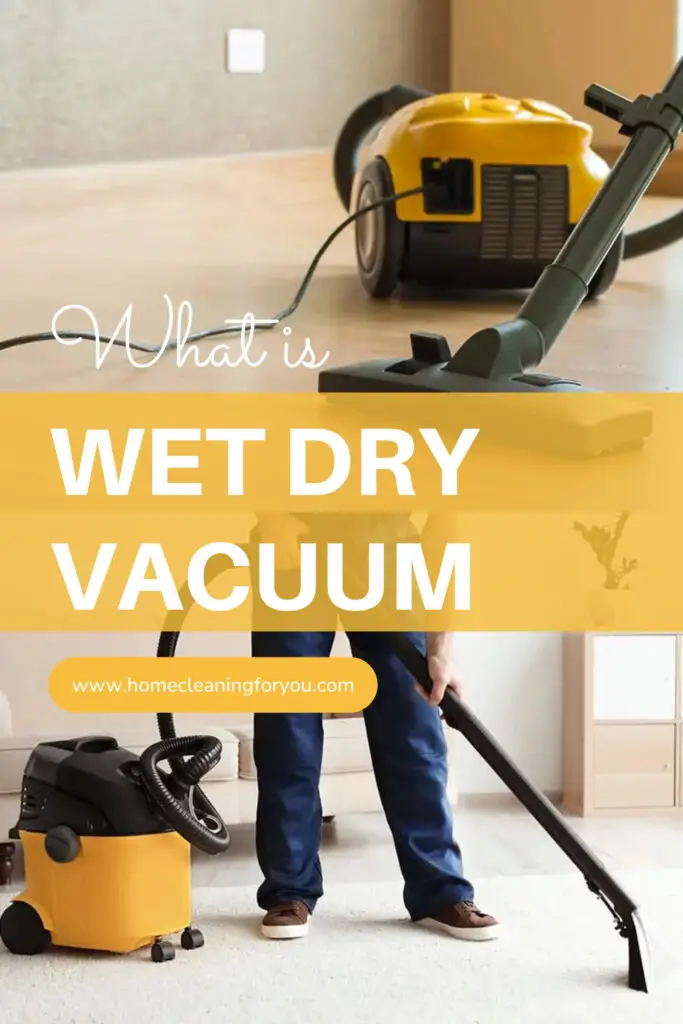 What Is Wet Dry Vacuum