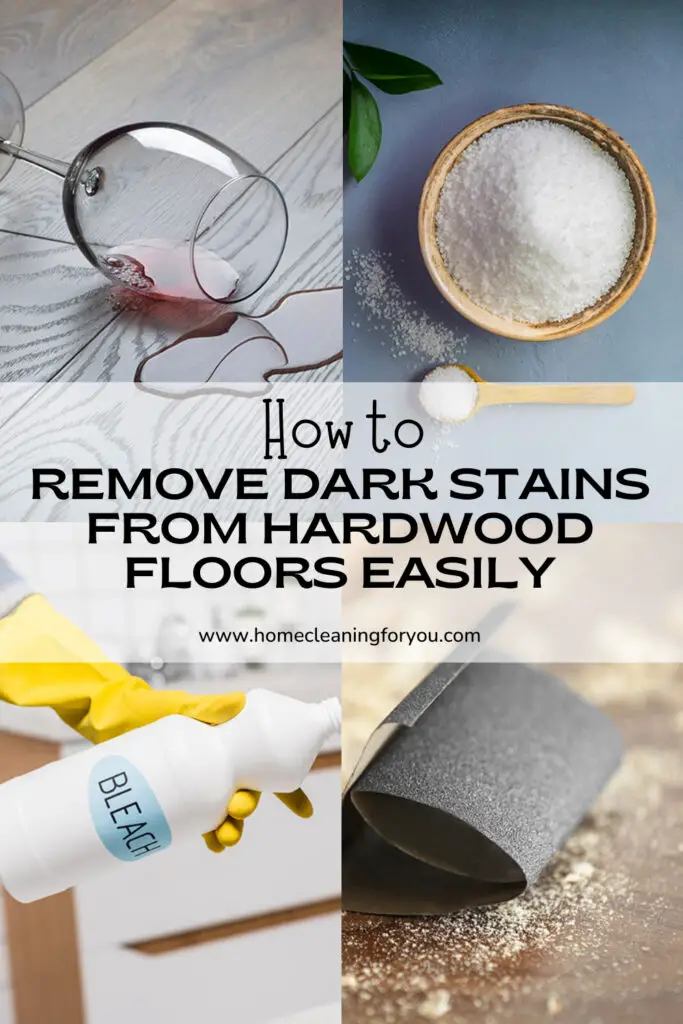 How To Remove Dark Stains From Hardwood Floors